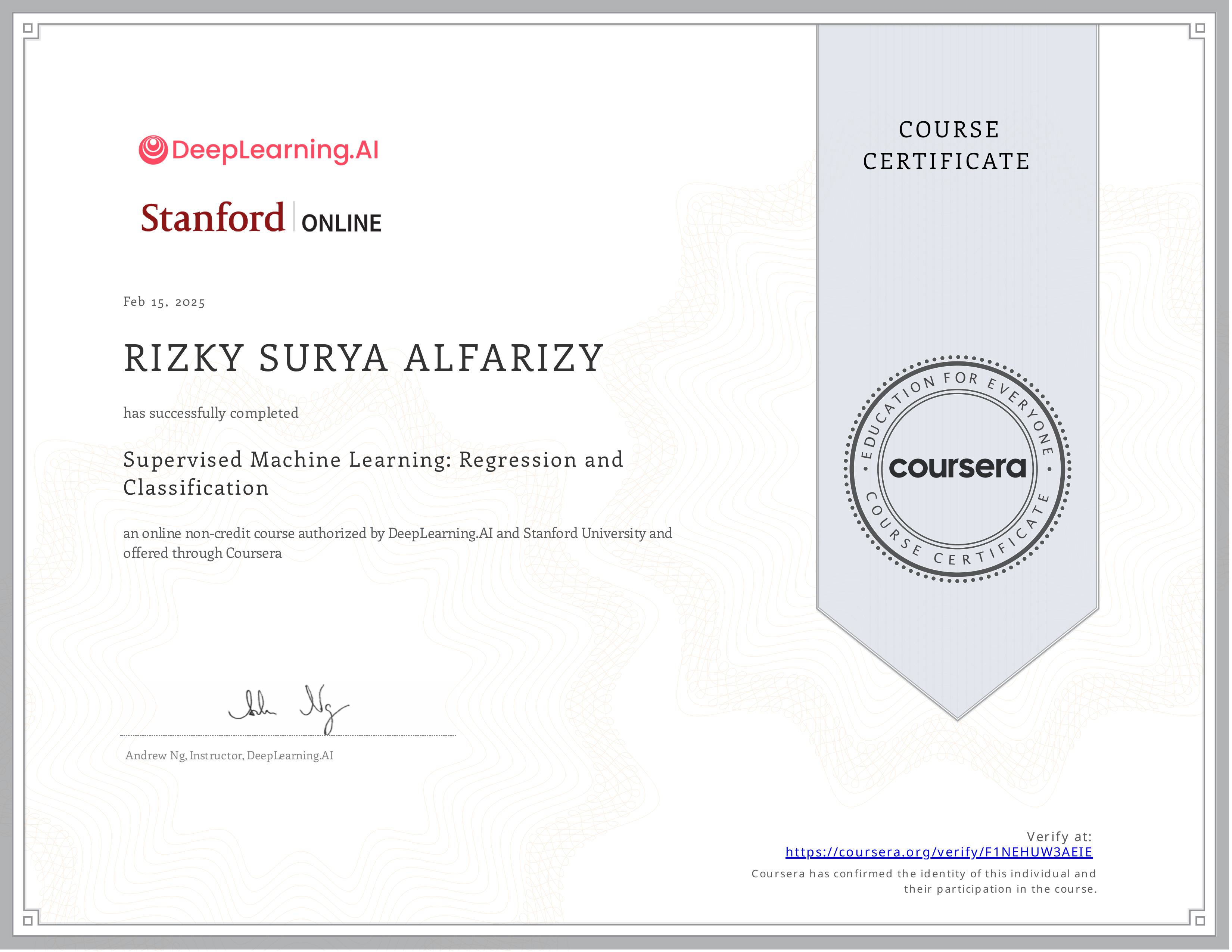 certificate 1